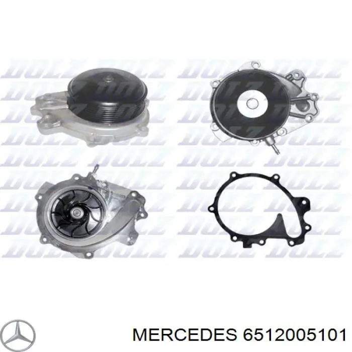 Помпа A651200510180 Mercedes