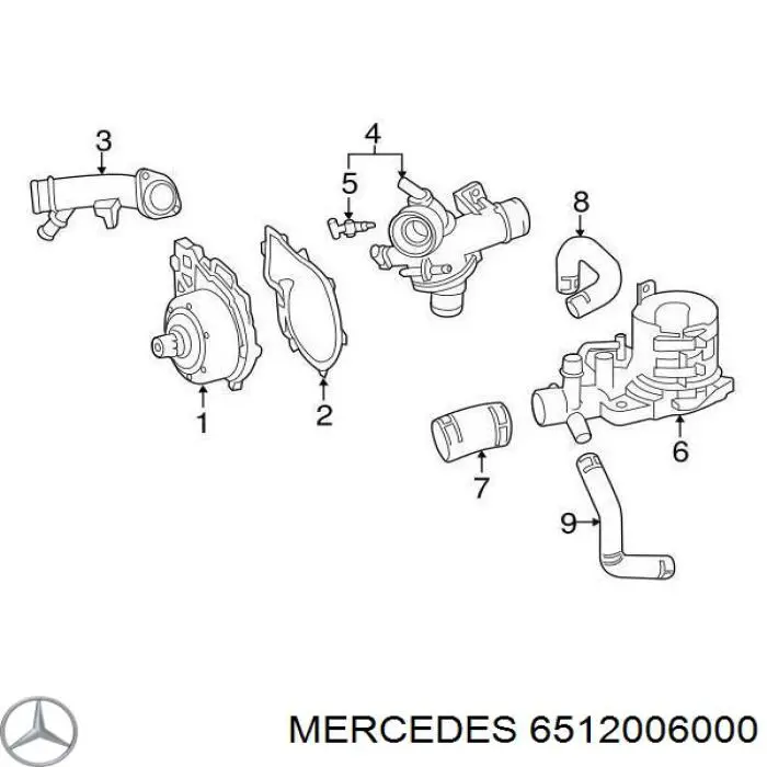 Корпус топливного фильтра Mercedes 6512006000 цена, от 64.18 USD