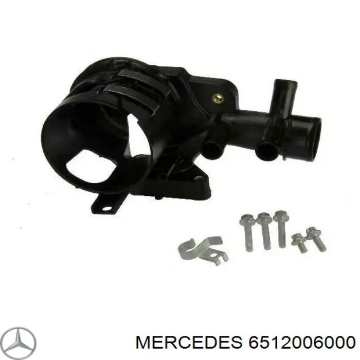 Корпус фильтра топливного Mercedes 6512006000