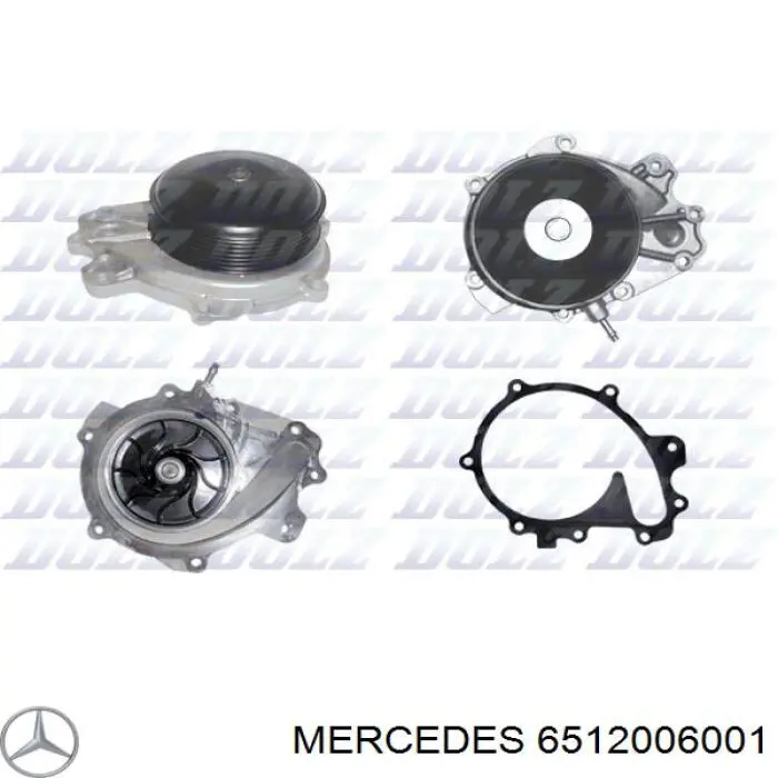 Помпа 6512006001 Mercedes