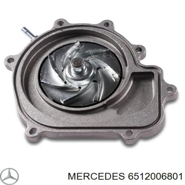 Купить 6512006801 Mercedes Насос охлаждения