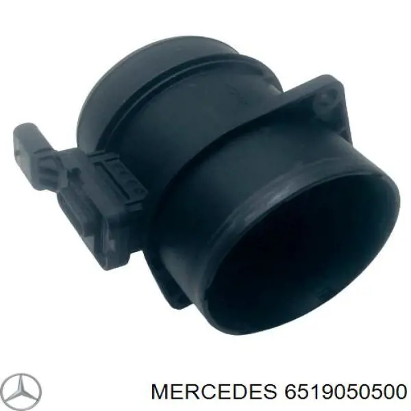 6519050500 Mercedes sensor de fluxo (consumo de ar, medidor de consumo M.A.F. - (Mass Airflow))