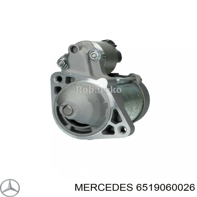 Стартер двигателя Mercedes 6519060026