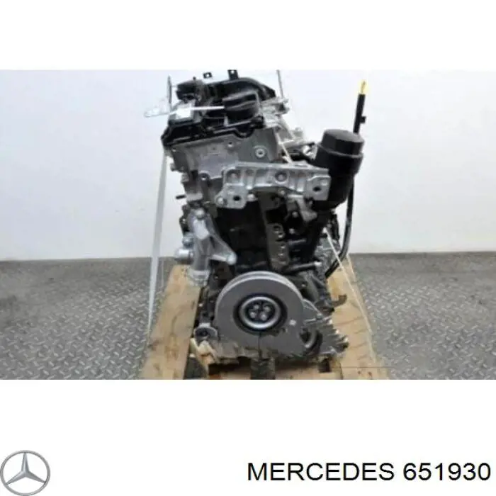 651930 Mercedes Мотор в сборе