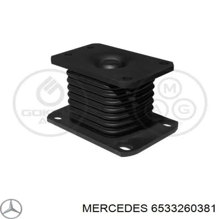 6533260381 Mercedes Разрезная втулка стабилизатора