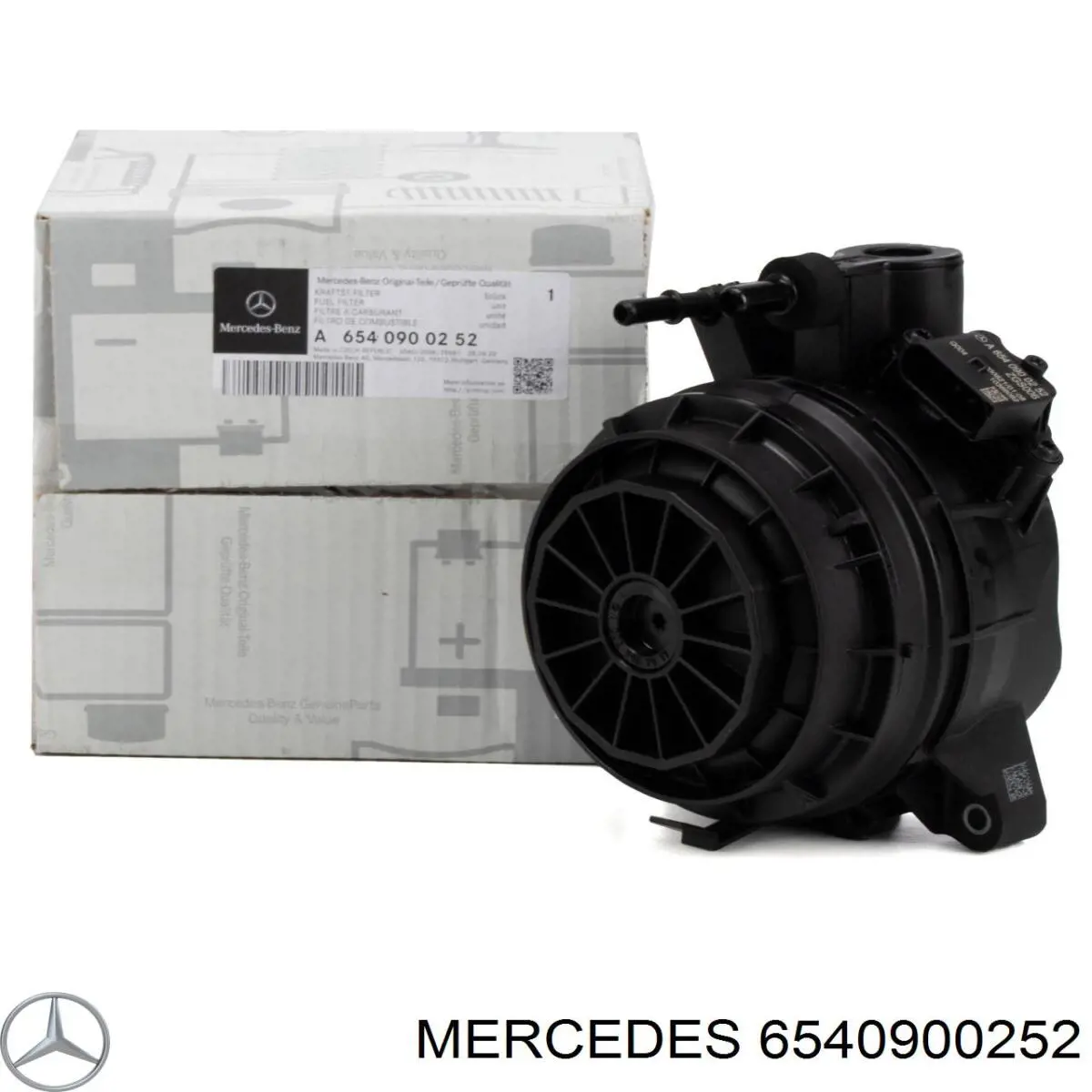 6540900252 Mercedes filtro de combustível