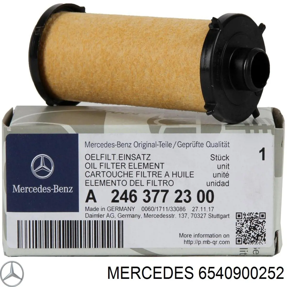 Фильтр топливный Mercedes 6540900252