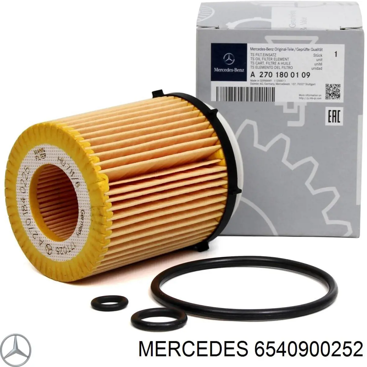 Фильтр тонкой очистки топлива Mercedes 6540900252 цена, от 48.20 USD