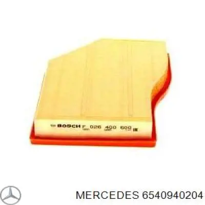 6540940204 Mercedes filtro de ar