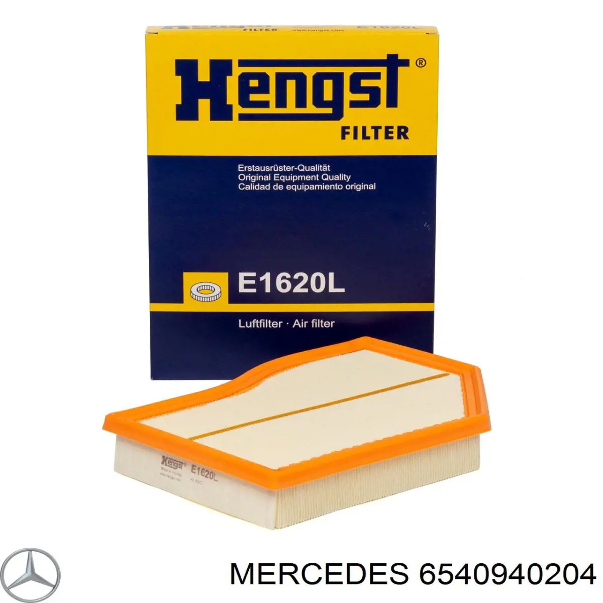 Элемент воздушного фильтра Mercedes 6540940204 цена, от 29.04 USD