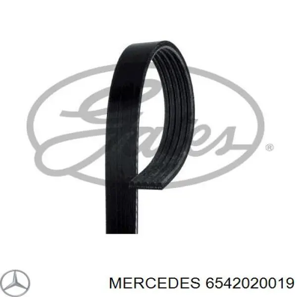 6542020019 Mercedes Ролик приводного ремня, паразитный