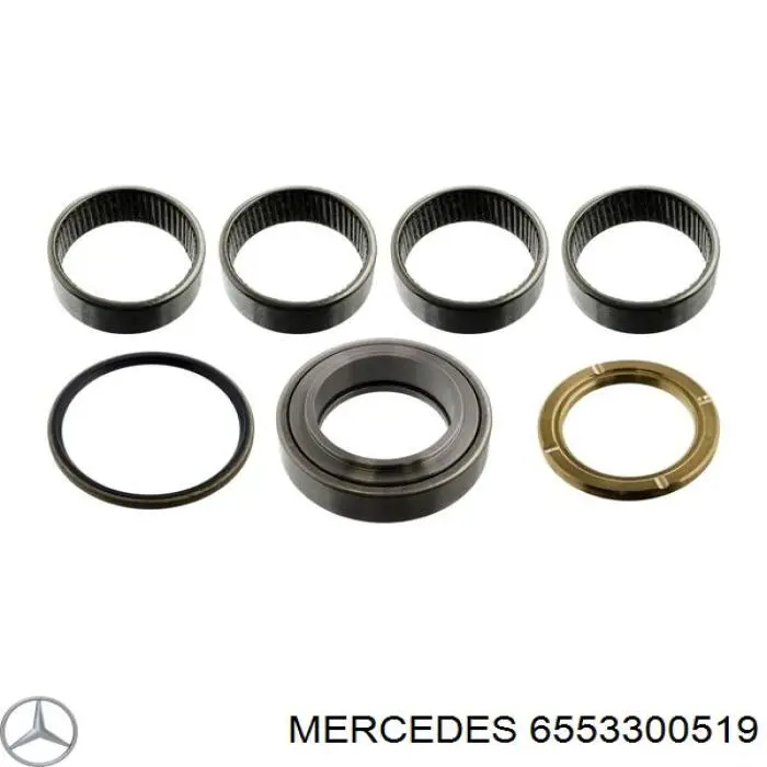 6553300519 Mercedes Ремкомплект шкворня поворотного кулака