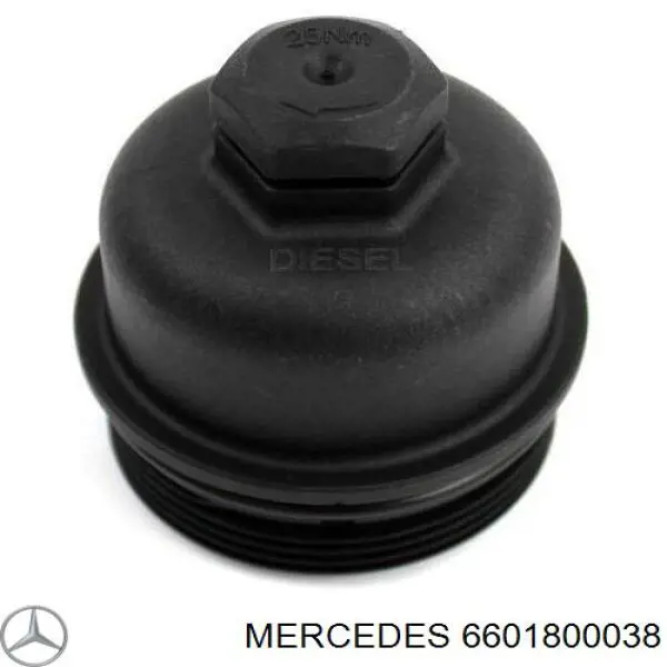A6601800038 Mercedes Крышка масляного фильтра