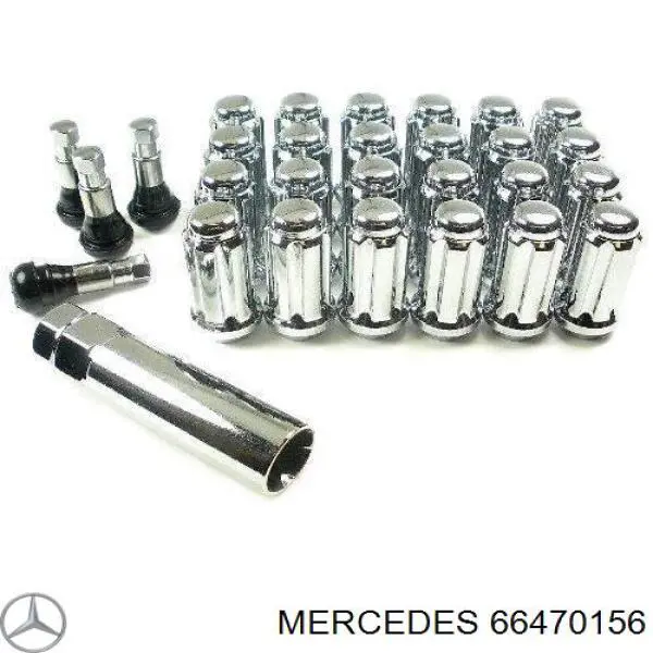 Гайки колесные 66470156 Mercedes