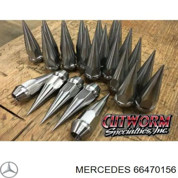 66470156 Mercedes Гайка колеса