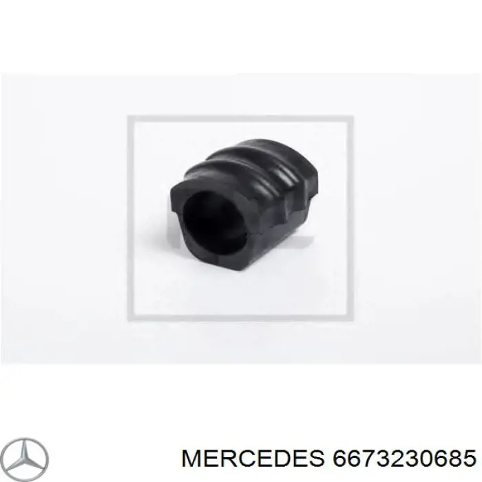 6673230685 Mercedes втулка стабилизатора переднего