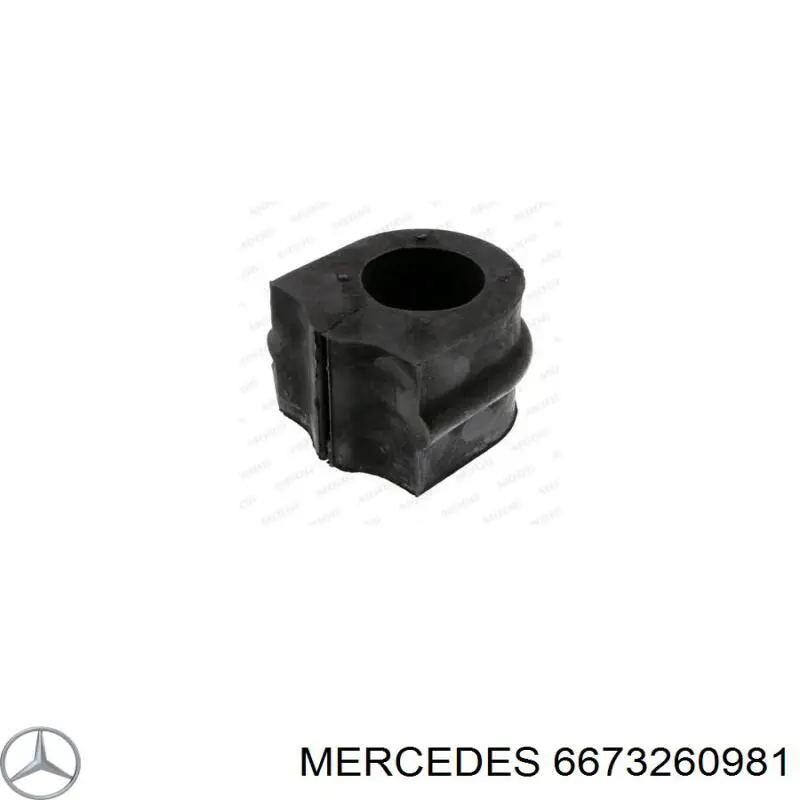 6673260981 Mercedes втулка стабилизатора заднего