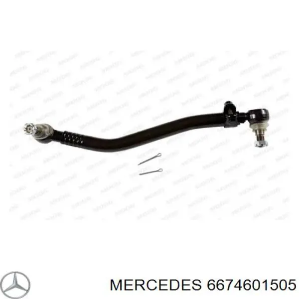Тяга рулевая передней подвески продольная Mercedes 6674601505 цена, от 90.06 USD