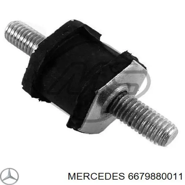 A6679880011 Mercedes Крепление глушителя