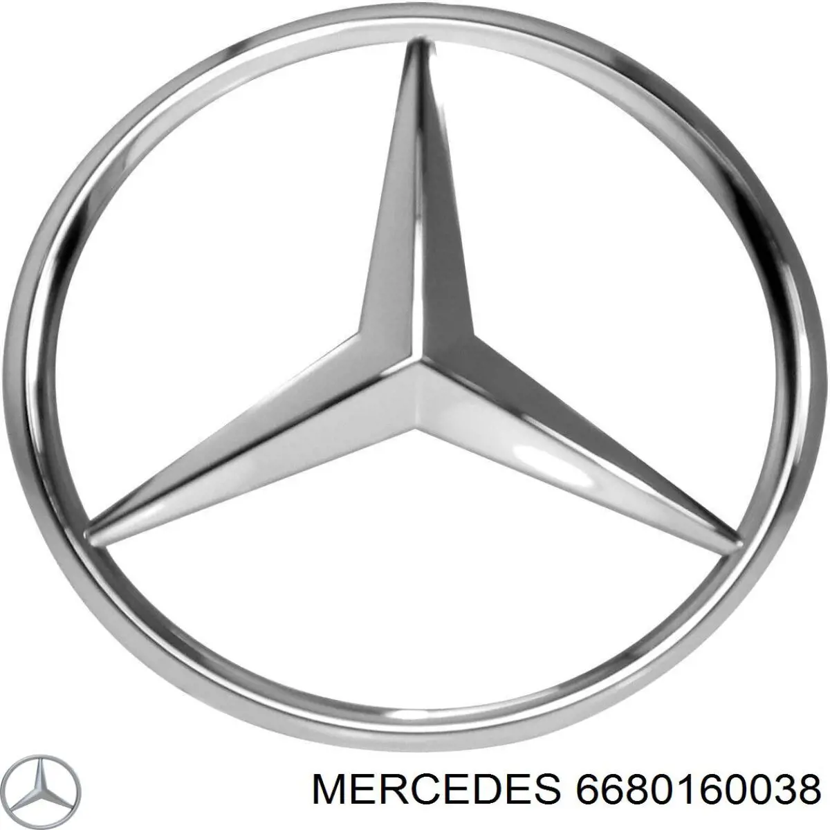 6680160038 Mercedes кронштейн крепления форсунки