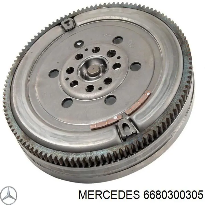 6680300305 Mercedes маховик