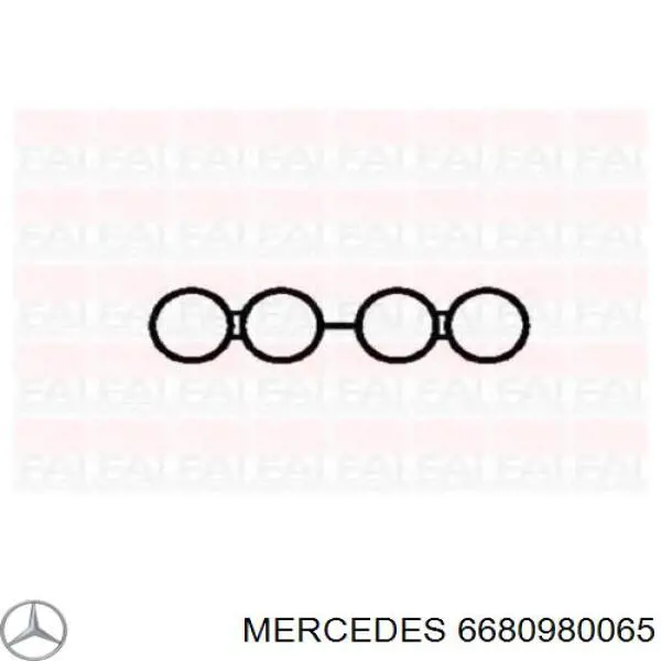 Прокладка впускного коллектора 6680980065 Mercedes