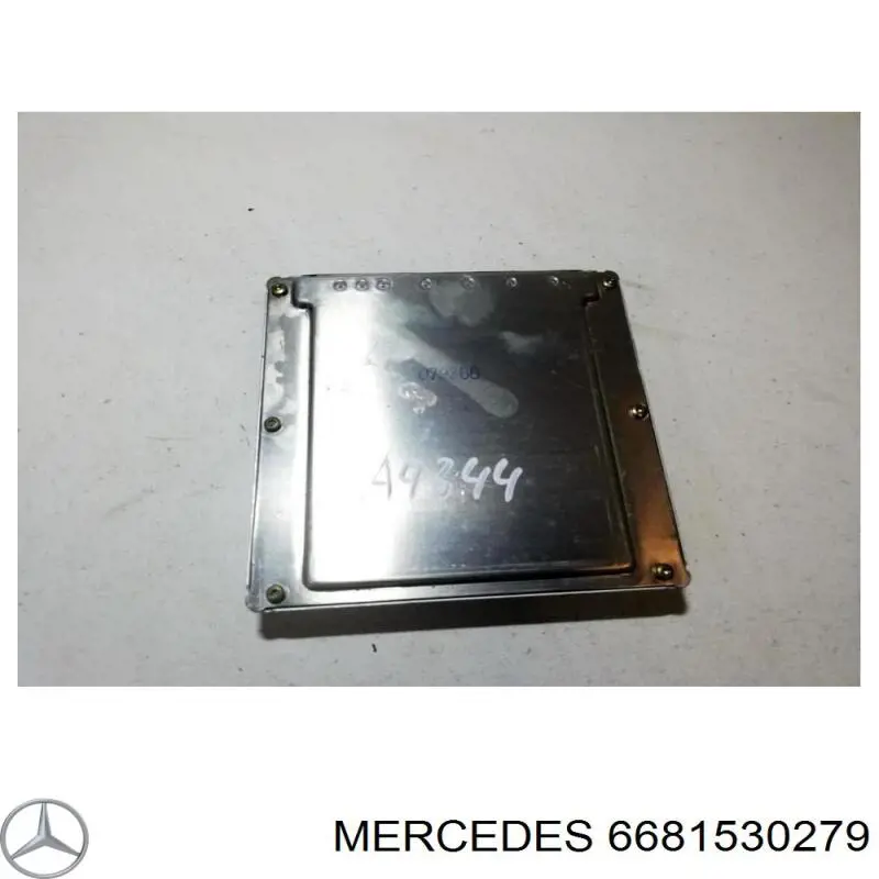 A668153027980 Mercedes módulo de direção (centralina eletrônica de motor)