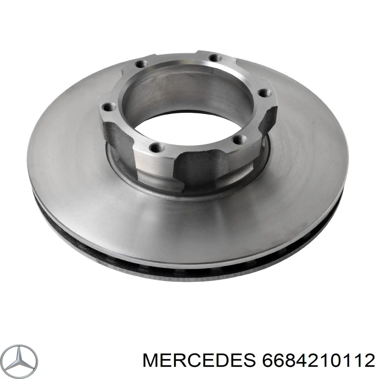 6684210112 Mercedes диск тормозной передний