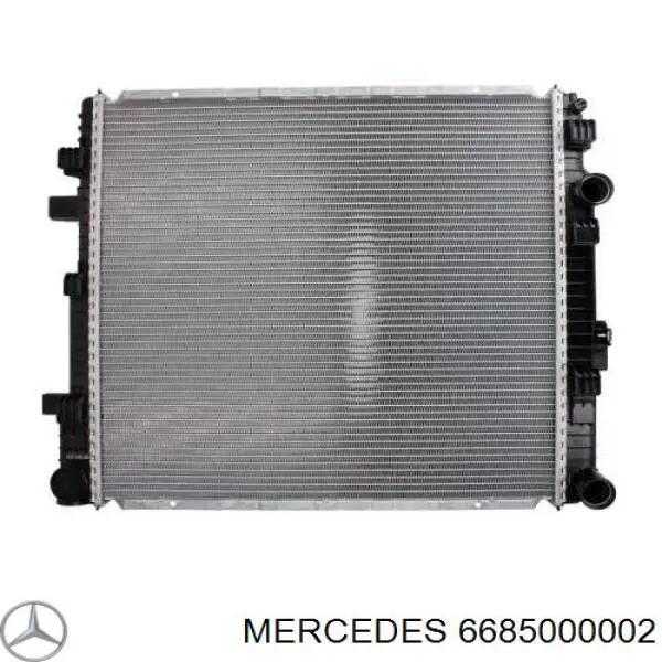 6685000002 Mercedes радиатор