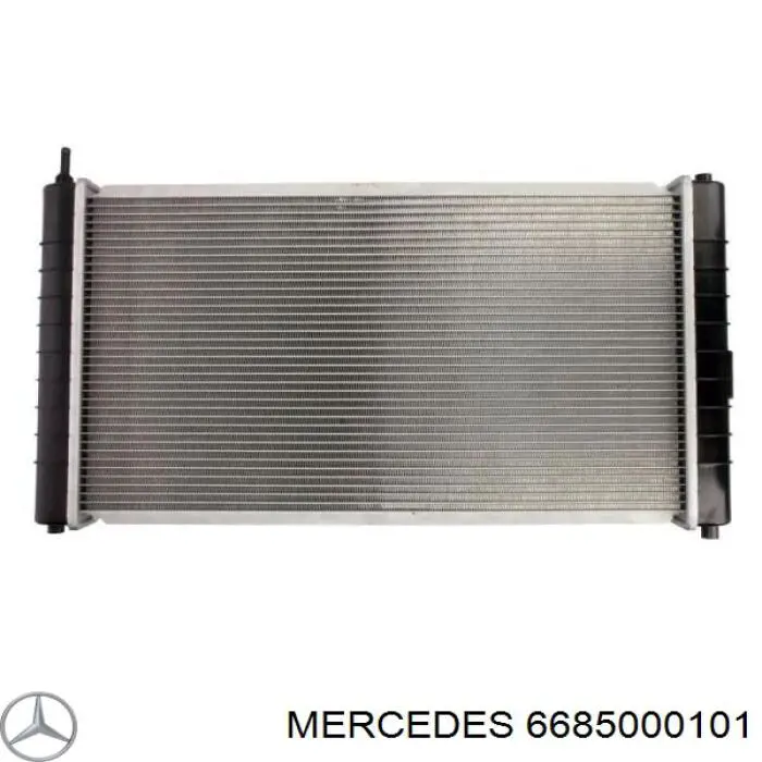 Радиатор 6685000101 Mercedes