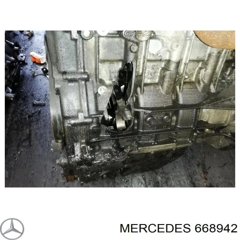 Купить 668942 Mercedes Двигатель голый