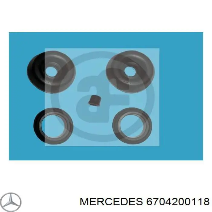 Цилиндр тормозной колесный 6704200118 Mercedes