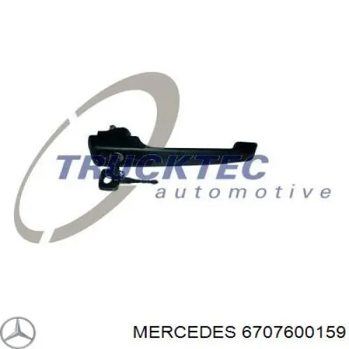 Ручка двери передней наружная 6707600159 Mercedes