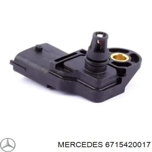 6715420017 Mercedes датчик давления во впускном коллекторе, map