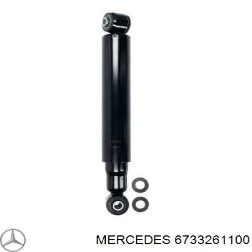 Стойка амортизатора задняя Mercedes 6733261100 цена, от 38.32 USD