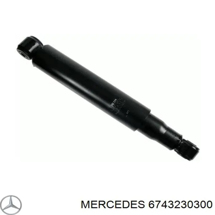 6743230300 Mercedes амортизатор передний