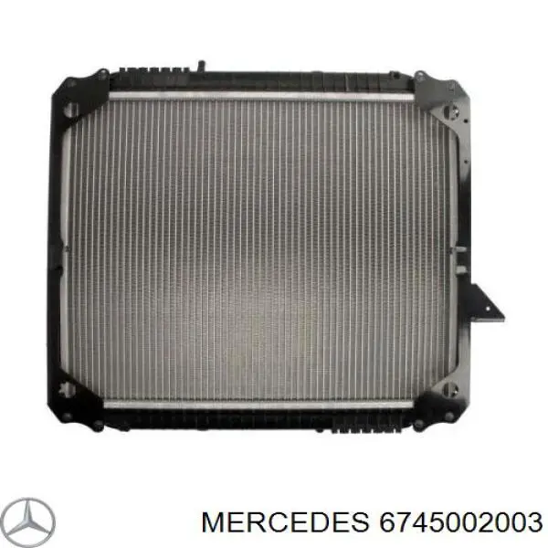 Радиатор охлаждения двигателя Mercedes 6745002003 цена, от 201.58 USD