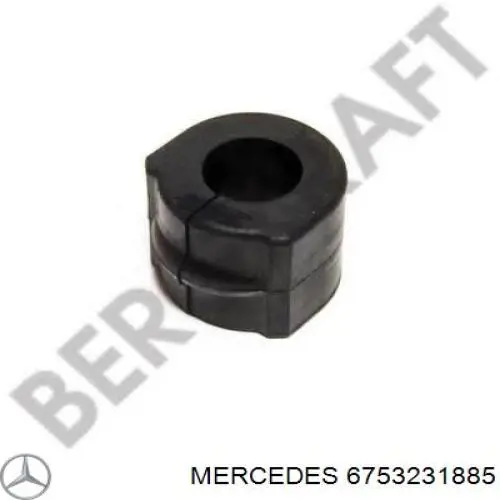 6753231885 Mercedes втулка стабилизатора переднего