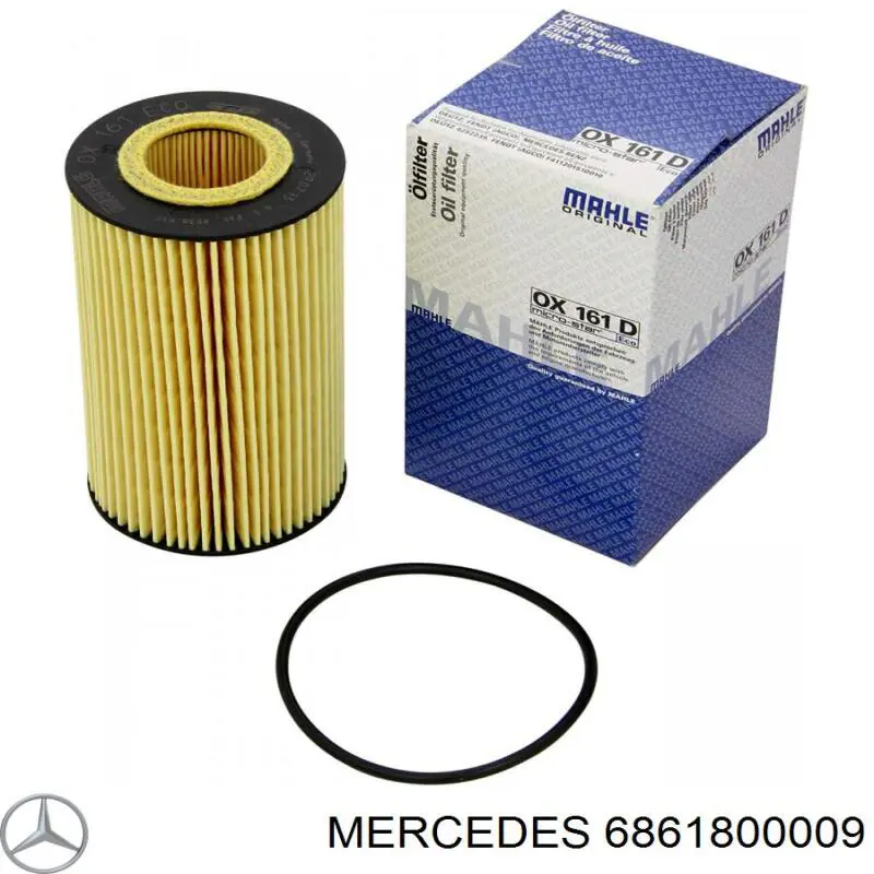6861800009 Mercedes Масляный фильтр двигателя