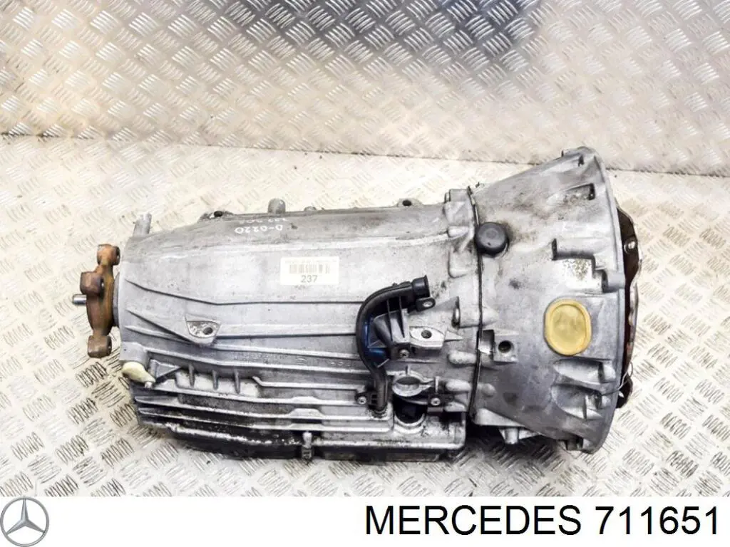 711651 Mercedes caixa de mudança montada (caixa mecânica de velocidades)