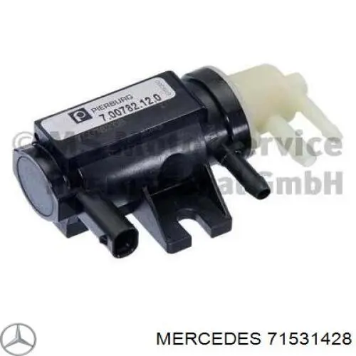 71531428 Mercedes клапан преобразователь давления наддува (соленоид)
