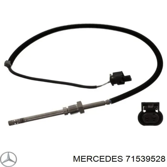 71539528 Mercedes датчик температуры отработавших газов (ог, перед сажевым фильтром)