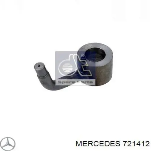 721412 Mercedes цилиндр заслонки глушителя двигателя