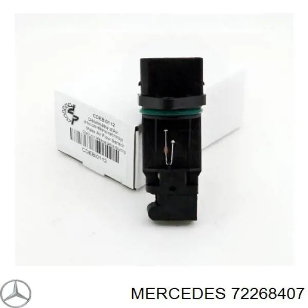 72268407 Mercedes sensor de fluxo (consumo de ar, medidor de consumo M.A.F. - (Mass Airflow))