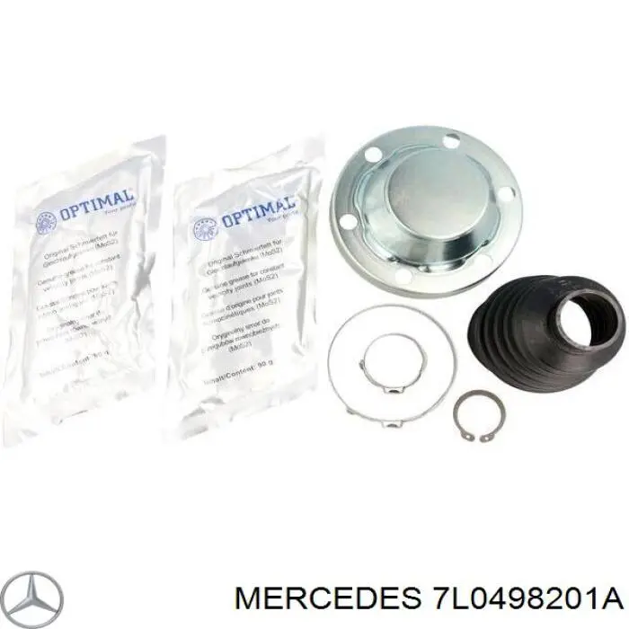 Пыльник ШРУСа внутренний 7L0498201A Mercedes