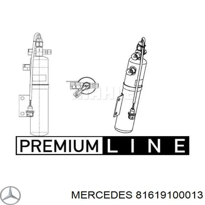 Осушитель кондиционера 81619100013 Mercedes