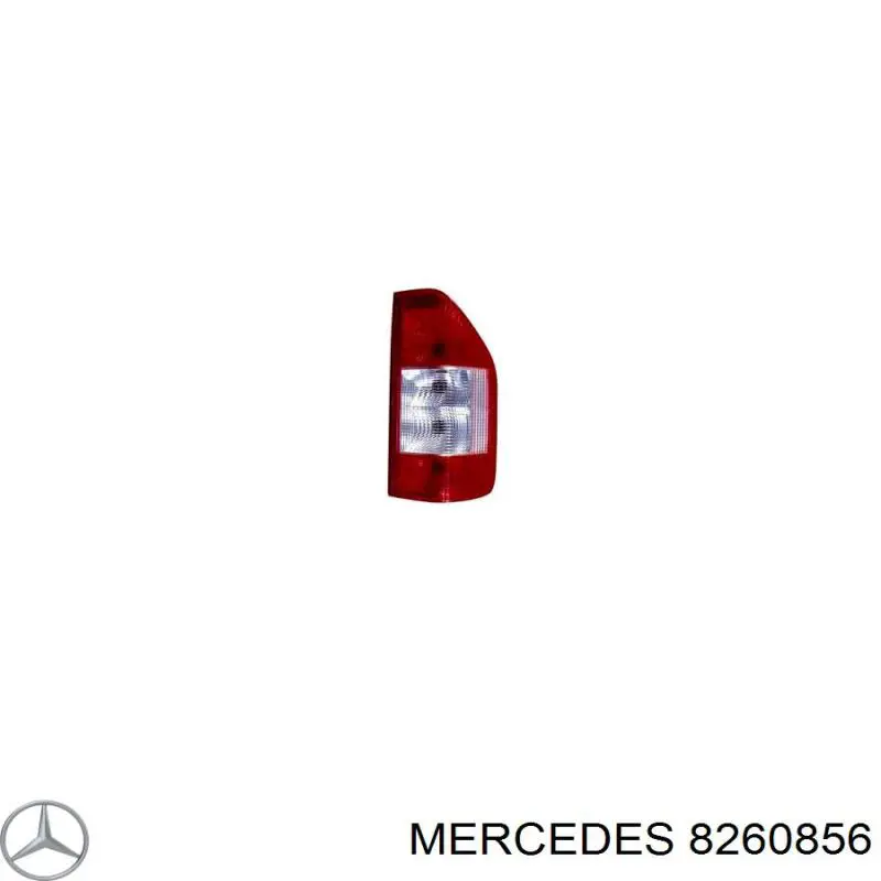 Фонарь задний правый 8260856 Mercedes