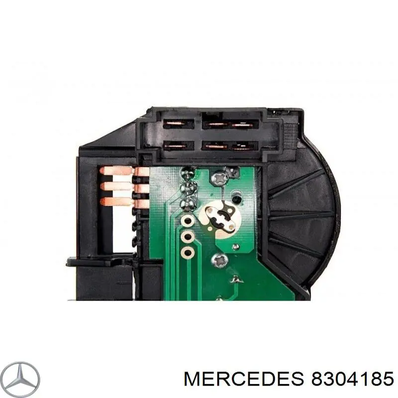 8304185 Mercedes блок управления режимами отопления/кондиционирования