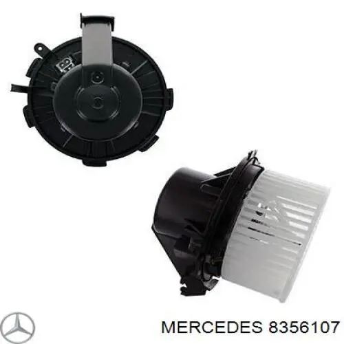 Вентилятор печки 8356107 Mercedes