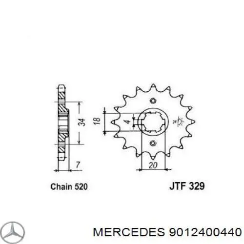 Крепление подушки коробки передач на Mercedes Sprinter (903)